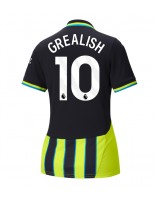 Manchester City Jack Grealish #10 Vieraspaita Naisten 2024-25 Lyhythihainen